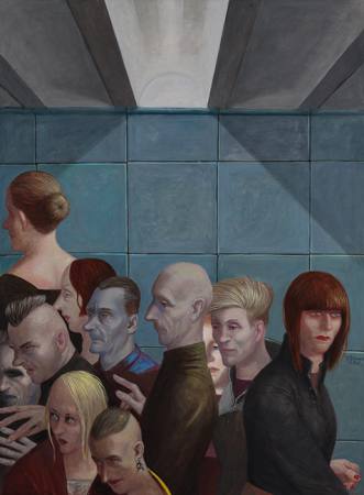 Volker Stelzmann. Das Treffen. Neue Arbeiten Ausstellung Berlin