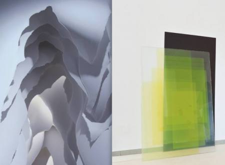 LAYERS  Angela Glajcar im Dialog mit Dirk Salz