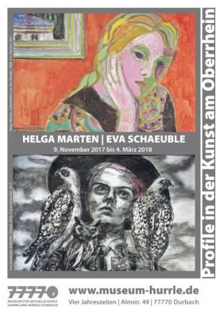 Profile in der Kunst am Oberrhein: Helga Marten | Eva Schaeuble
