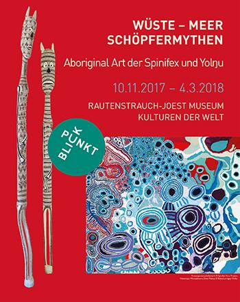 W�STE - MEER - SCH�PFERMYTHEN  -  Aboriginal Art der Spinifex und Yolŋu