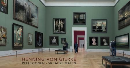 Henning von Gierke: REFLEXIONEN. 50 JAHRE MALEN Ausstellung Muenchen