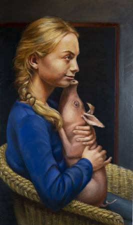 Claudia Hauptmann - Halt & Hlle / Malerei Ausstellung Leipzig
