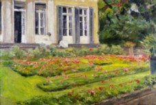 Max Liebermann - Die Blumenterrasse Ausstellung Berlin