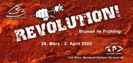 REVOLUTION! - Blumen im Frhling Ausstellung Galerie ART POOL VIENNA Markgraf-Rdiger-Strasse 1