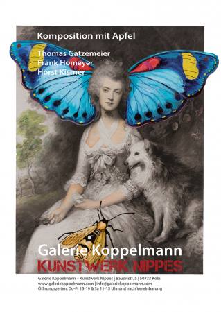 Komposition mit Apfel Ausstellung Koeln
