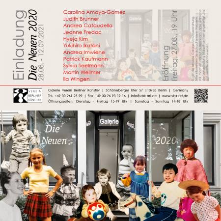 Die Neuen 2020 Ausstellung Galerie VBK Schneberger Ufer 57 10785 Berlin