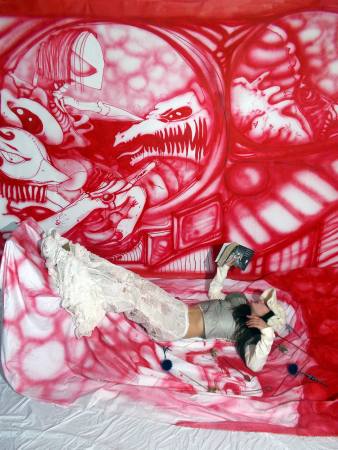 Vermillion  Ausstellung Trauma Bar und Kino, Berlin 