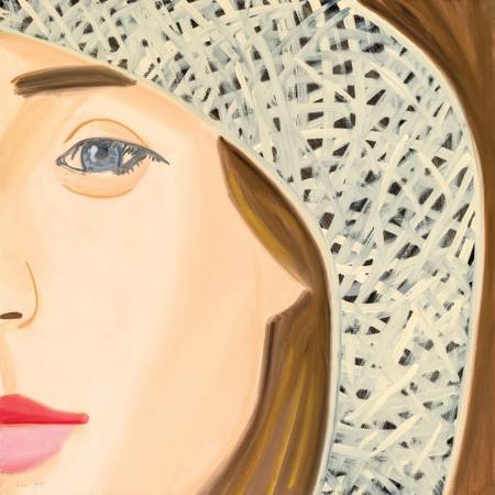 Alex Katz Ausstellung Straw Hat 1 - Prsentation der neuen Grafikedition