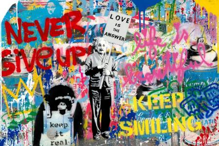 Kunst schlgt Wellen: Cunard kooperiert mit Mr. Brainwash - Queen Elizabeth | FRANK FLUEGEL GALERIE