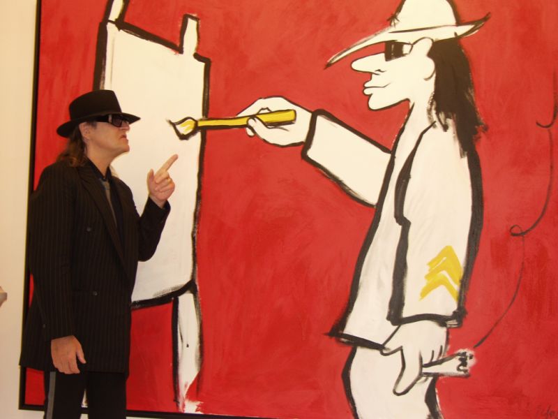 Bilder von Udo Lindenberg Ausstellung Hamburg