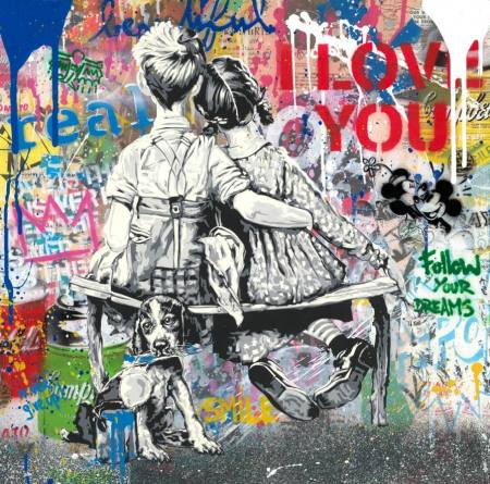 Mr. Brainwash - Work Well Together and other works 2024 Ausstellung Nuernberg