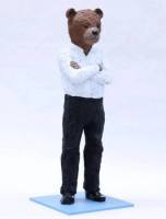 Stephan Balkenhol Teddybaer neue Bronze | FRANK FLUEGEL GALERIE