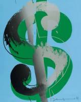 Andy Warhol Dollar Sign | FRANK FLUEGEL GALERIE - Ausstellung