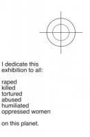 Ausstellung Einzelausstellung Im Visir von Renate Bertlmann, Galerie Gisela Clement, Bonn