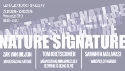 Exhibition "Nature s Signatures" at Luisa Catucci Gallery