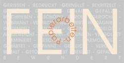 FEIN - Papierarbeiten