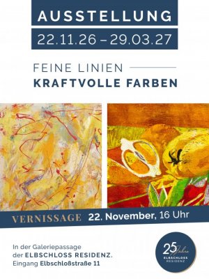 >>Feine Linien - Kraftvolle Farben