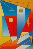Ludwig Gebhard: Reflexionen der Moderne - Figurative und Konkrete Kunst