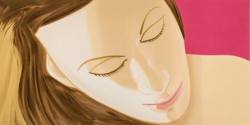 Alex Katz Red Dancer Prsentation der neuen Grafikedition