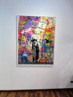 Mr. Brainwash Einstein - Banksy Thrower | FRANK FLUEGEL GALERIE