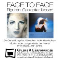 face to face Figuren, Gesichter,Ikonen