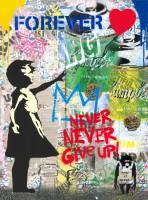 Mr. Brainwash Balloon Girl Graphik