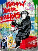 Gemlde Mr. Brainwash Everyday Life - Follow yo ...
