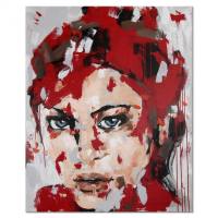 Michaela Steinacher Original Acryl Gemlde von M.Steinacher "WARUM"