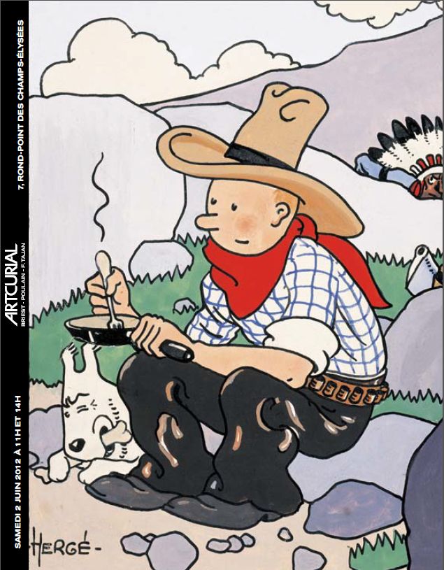 Tim und Struppi Comic fr Rekordpreis von 1,3 Millionen Euro versteigert