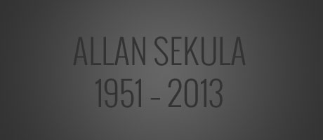 Fotograf Allan Sekula gestorben
