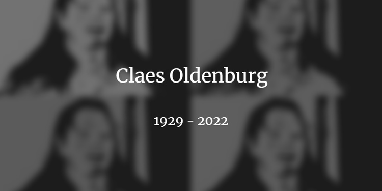 Pop-Art-Künstler Claes Oldenburg mit 93 Jahren gestorben