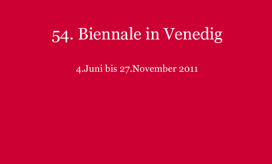 Kunst Biennale Venedig Auszeichnungen und erste Eindrcke