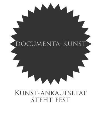 documenta-Kunst - Kassel kann für 600.00 Euro Kunst kaufen