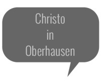 Christo plant Installation im Gasometer Oberhausen