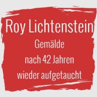 verschollenes Lichtenstein Bild nach 42 Jahren wieder aufgetaucht