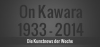 Kunstnews: On Kawara ist tot, Helge Achenbach weiterhin im Visier der Justiz