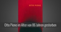 Otto Piene der Farb- und Lichtknstler ist tot