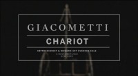 Giacometti "Chariot" Skulptur erzielt 101 Millionen Dollar