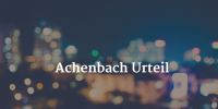Achenbach Urteil - 6 Jahre Haft für den Kunstberater