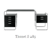 Thonet Schreibtisch S 285 - Stahlrohrmbel & Bauhaus Klassiker