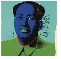 Warhol und das zerschossene Mao Portrt