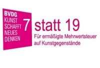 Kunsthandel - Mehrwertsteuer Erhhung fr Verkauf von Kunstwerken stt auf massiven Protest